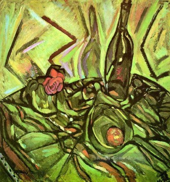 Stillleben mit Rose Joan Miró Ölgemälde